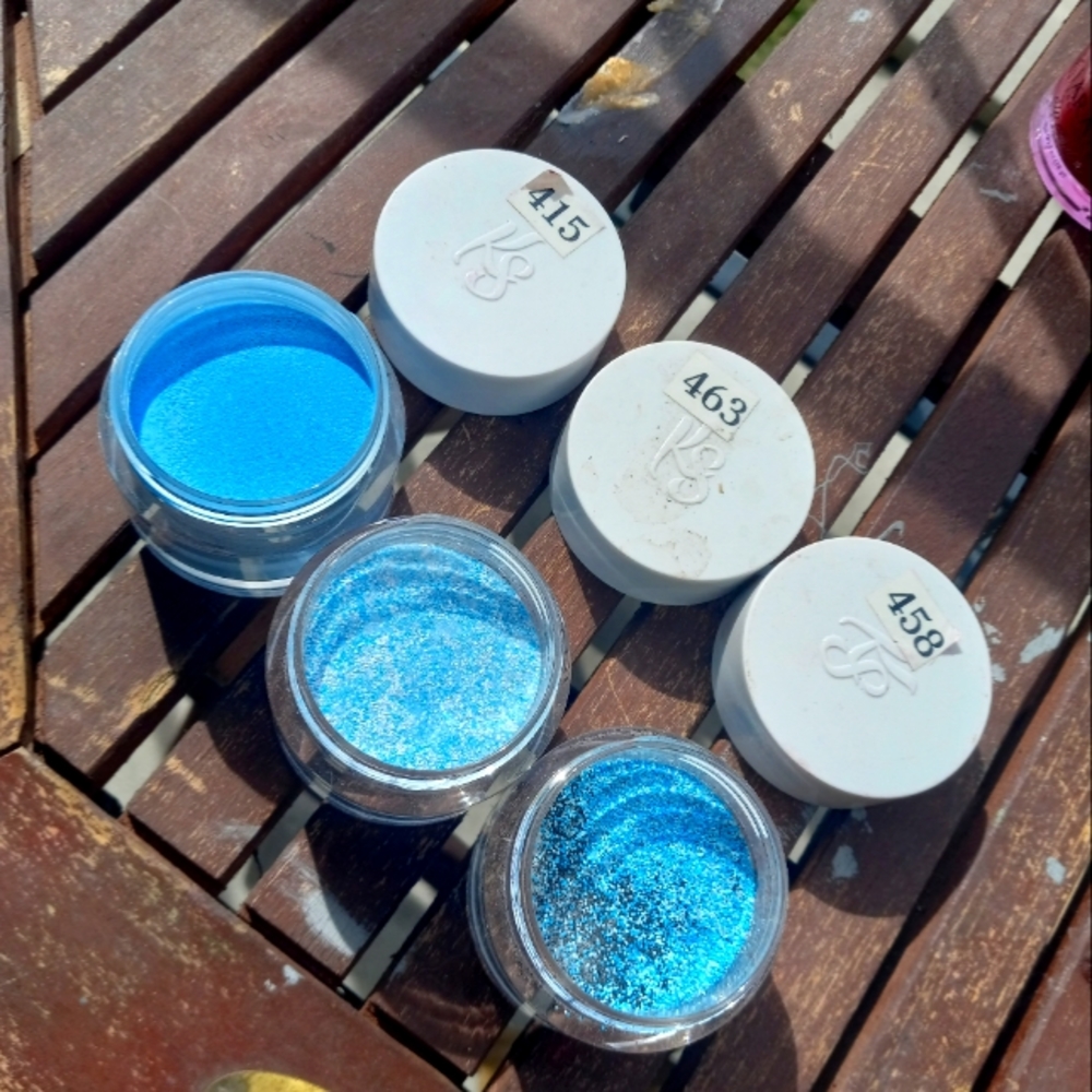 Kiara Sky blue dip powder bundle